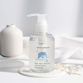 (Package Renewal) ORGABEBE Hydro Soothing Gel 150ml – Aloe Vera, Hyaluronic Acid & Hibiscus for Quick Cooling, Soothing Irritation & Deep Moisture for Baby’s Skin _ Made in KOREA  